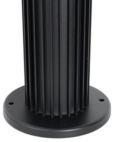 Dizajnový vonkajší stĺpik čierny 50 cm IP44 - Boris