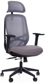 SEGO Kancelárska stolička ADAPTA čalúnenie BASIC šedá