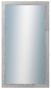 DANTIK - Zrkadlo v rámu, rozmer s rámom 50x90 cm z lišty RETRO šedá (2530)