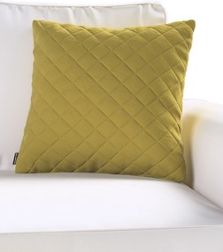 Obliečka Kinga pikovaná 43 x 43 cm farba produktu zelená látka lesklá, zamatová