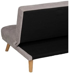 Svetlosivá ženilková rozkladacia pohovka 178 cm – Ixia