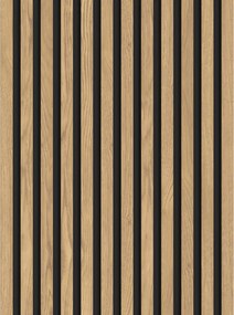 Mexen Lam-B, akustické stenové lamely 275 × 30 cm, HDF doska 4 mm, technická dyha, borovica klasická, S100-275307-3015-012