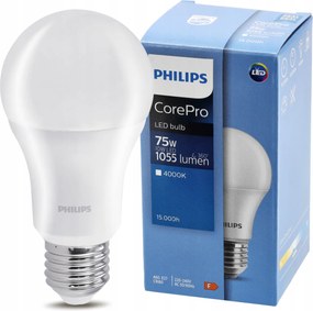 LED žiarovka Philips E27 - 10W - 1055 lm - teplá biela - CorePro Premium A60