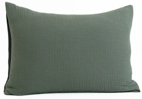 Mušelínová obliečka na vankúš 40 × 60 cm – Alexia olivová