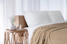 DEKA BRAID 200X220 CM BÉŽOVÁ