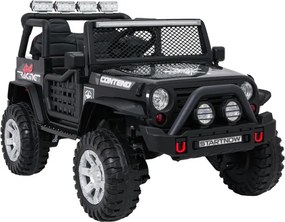 Elektrické autíčko Jeep BEAST 4x4 čierne