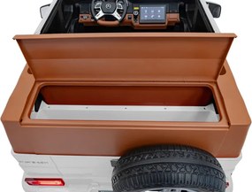 Elektrické autíčko Mercedes Benz MAYBACH G650 STRONG biele