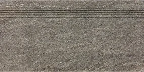 Schodovka Rako Quarzit hnedá 30x60 cm mat DCVSE736.1