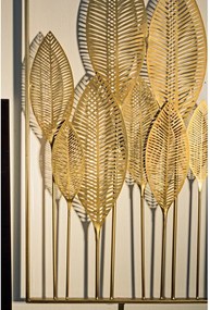 Kovová nástenná dekorácia 52,5x95 cm Adhira – Bizzotto