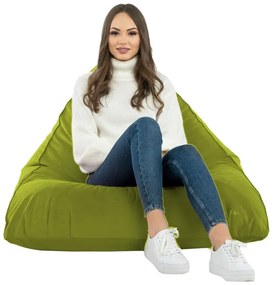 Sedací vak Bermudy SAKO zelený plyš