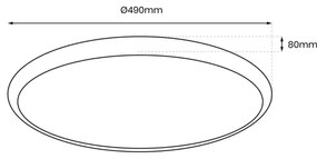 LED Detské stropné svietidlo MOONCAT LED/34W/230V ružová