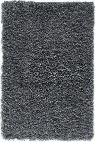 My Flair, Kusový koberec My Shaggy dunkelgrau, 60x90, šedá, chodba / predsieň