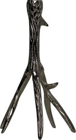 Strieborný raw svietnik stojaci paroží Antlers - 14*11*24cm