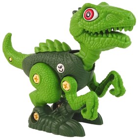 Lean Toys Dinosaurus na skrutkovanie DIY - Zelený