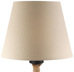 ONLI - Stolná lampa CORDA 1xE27/22W/230V 32 cm béžová