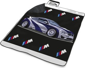 Sablio Plážová deka MPERFORMANCE Športové auto: 200x140 cm