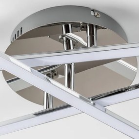LED Stropné svietidlo 3xLED/3W/230V lesklý chróm