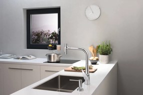 Hansgrohe Talis Select M51, drezová batéria M5117-H300 s výsuvnou spŕškou, sBOX, chrómová, HAN-73867000