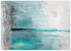 Obraz - Abstraktné olejomaľba (70x50 cm)