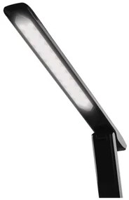 EMOS Stmievateľná LED moderná stolná lampa CHASE, 7,8 W, teplá biela-studená biela, čierna