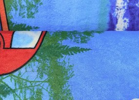 Koberce Breno Kusový koberec Chlapci, modrá, viacfarebná,110 x 160 cm