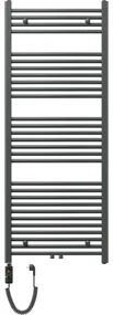 Mexen Ares, elektrické vykurovacie teleso 1500x600 mm + vykurovacia tyč 900 W, antracitová, W102-1500-600-2900-66