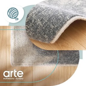 Koberec Agnella Isfahan Aszra sivý