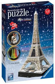 Ravensburger 3D Puzzle LED stavba (Eiffelova veža)  (100356473)