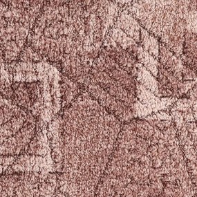 ITC 100x200 cm Metrážny koberec Bossanova 42, šíře, hnedá, filc, obývacia izba