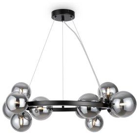 Maytoni MOD545PL-11B - Luster na lanku DALLAS 11xG9/28W/230V čierna