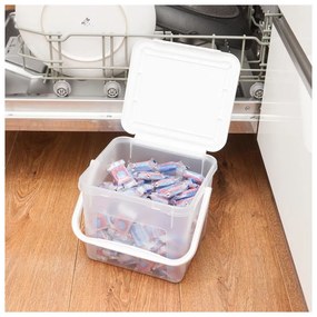 Rotho Box na prací prášok (3kg), 4,5l, s rúčkou, DETERGENT