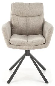 Jedálna stolička HALSA, 1 ks, béžová