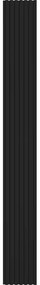 Mexen Lam-B, stenové lamely 275 × 31,5 cm, HDF doska 4 mm, čierna lesklá, S100-275317-2812-055