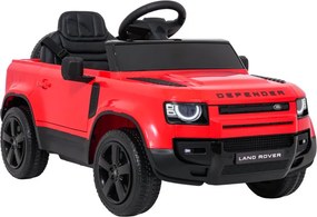 Elektrické autíčko Land Rover Defender červené
