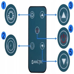 Sklenený konvekčný ohrievač Eco Wifi termostat 2000W čierny