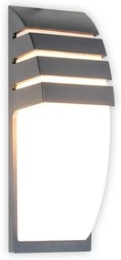 Vonkajšie nástenné svietidlo NALANI 1xE27/18W/230V IP54 antracit