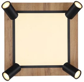 Globo 67306D2 - LED Bodové svietidlo ULLA 4xGU10/5W + LED/24W/230V