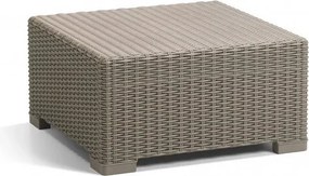 Záhradný stôl Keter California 68 x 68 x 35 cm,cappuccino