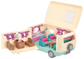 Li'l Woodzeez - Hrací set HAPPY CAMPER kempovanie