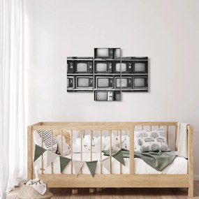 Obraz - Retro televízie (90x60 cm)