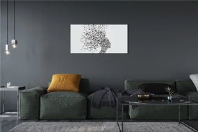 Obraz canvas poznámky hlavy 120x60 cm