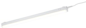 Biele LED nástenné svietidlo (dĺžka 51 cm) Ramon - Trio