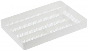 Priehradky do zásuvky Yamazaki Tower Mesh Desk Tray, biele