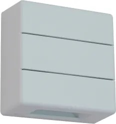 Brilagi - LED vonkajšie nástenné svietidlo DOUBLERAY LINE LED/6W/230V biela IP54