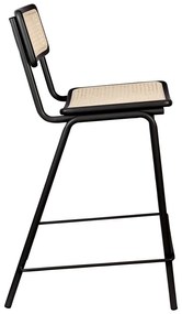 Čierne/v prírodnej farbe barové stoličky v súprave 2 ks 93,5 cm Jort - Zuiver