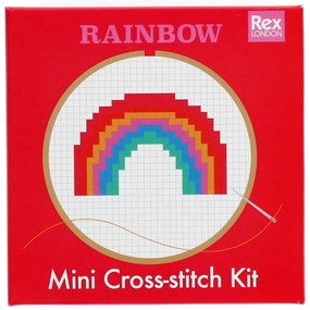 Kreatívna súprava Cross-stitch Kit Rainbow – Rex London