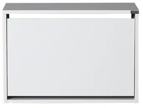 Skrinka na topánky 42x60 cm biela