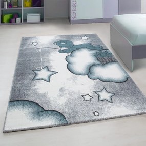 Modro-sivý detský koberec 140x200 cm Kids – Ayyildiz Carpets