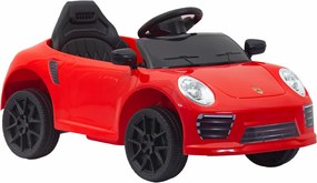 LEAN CARS Elektrické autíčko na akumulátor WMT-666 červené