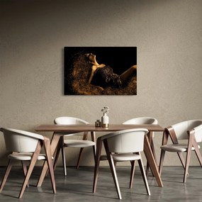 Obraz - Žena zo zlata (90x60 cm)